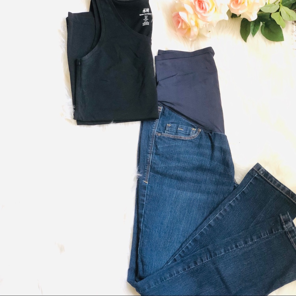 [Old Navy Maternity] Skinny Smooth Panel Jeans